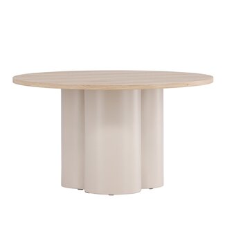 Venture Home Runder Couchtisch Olivia Beige