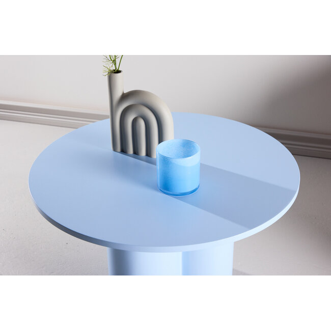 Runder Couchtisch Olivia Blau