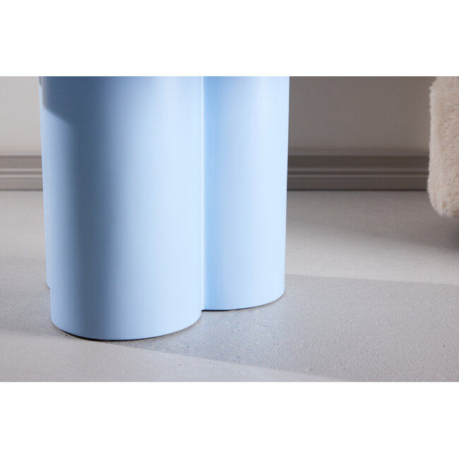 Runder Couchtisch Olivia Blau