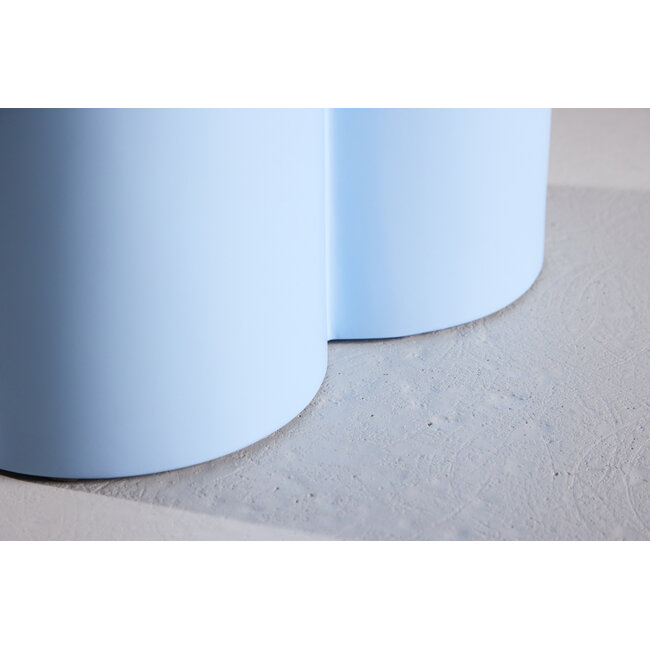 Runder Couchtisch Olivia Blau