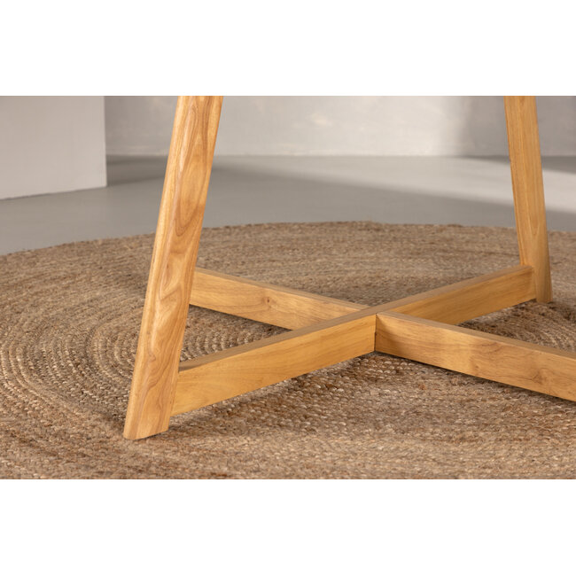 5-tlg. Esszimmer-Set Yadikon mit Stühlen Zeno