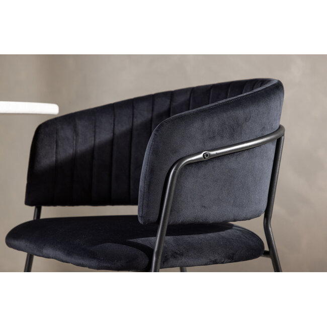 5-tlg. Esszimmer-Set Yadikon mit Stühlen Selma