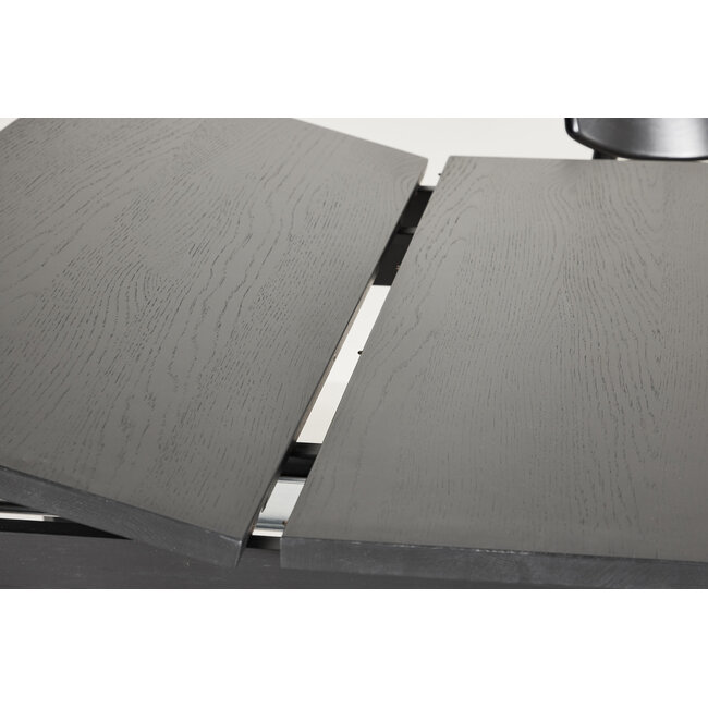 Esstisch Slider Schwarz – Ausziehbarer