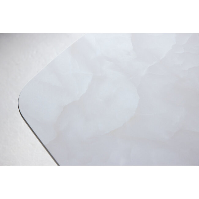 Rechteckiger Esstisch Väddö Weiß