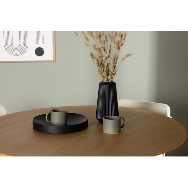 5-tlg. Esszimmer-Set Yadikon mit Stühlen Tvist