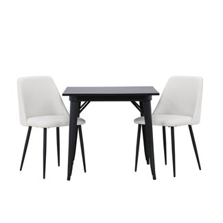 Venture Home 3-tlg. Esszimmer-Set Tempe mit Stühlen Night