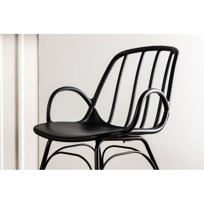 5-tlg. Esszimmer-Set Hamden mit 4 Stühlen Dyrön