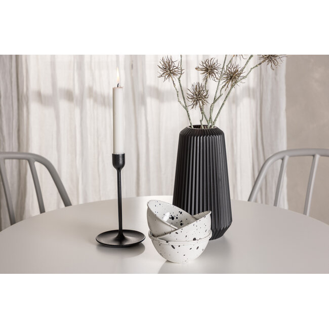 5-tlg. Esszimmer-Set Hamden mit 4 Stühlen Dyrön