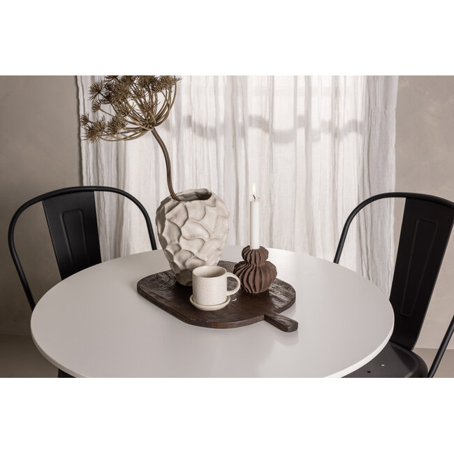 5-tlg. Esszimmer-Set Hamden mit 4 Stühlen Tempe