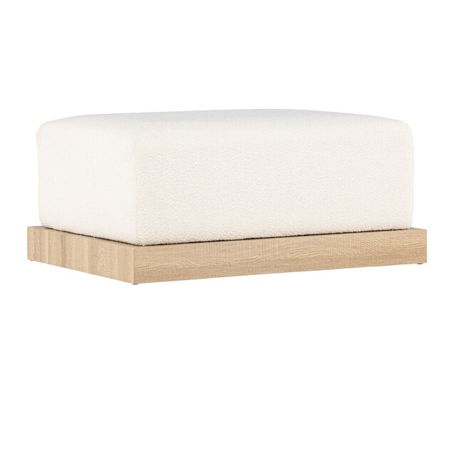 Hocker Ivy Weiß