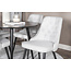 5-tlg. Esszimmer-Set Plaza mit Stühlen Velvet Deluxe