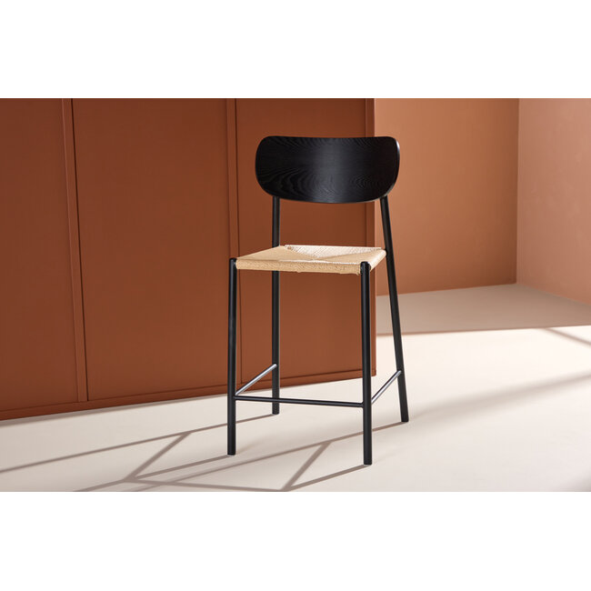 Barstuhl Polly - Barhocker Schwarz