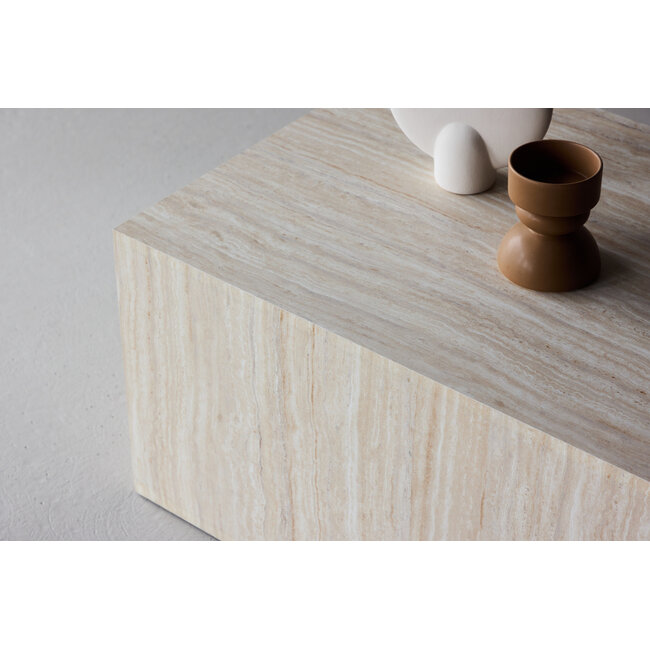 Sofa-Tisch York Beige Rechteck