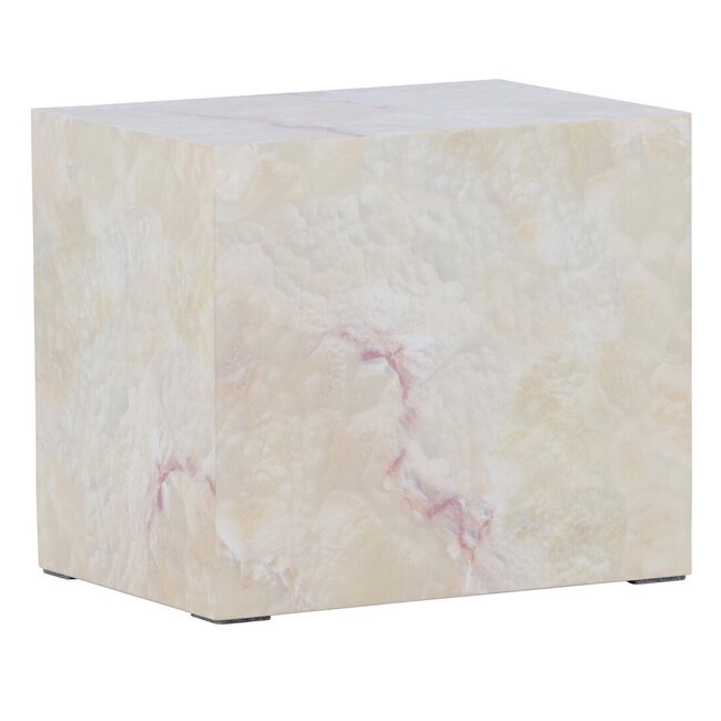 Beistelltisch York  Beige - Quadrat Couchtisch