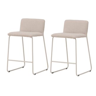 Venture Home 2er Set Barstuhl Bisbee - Barhocker Beige