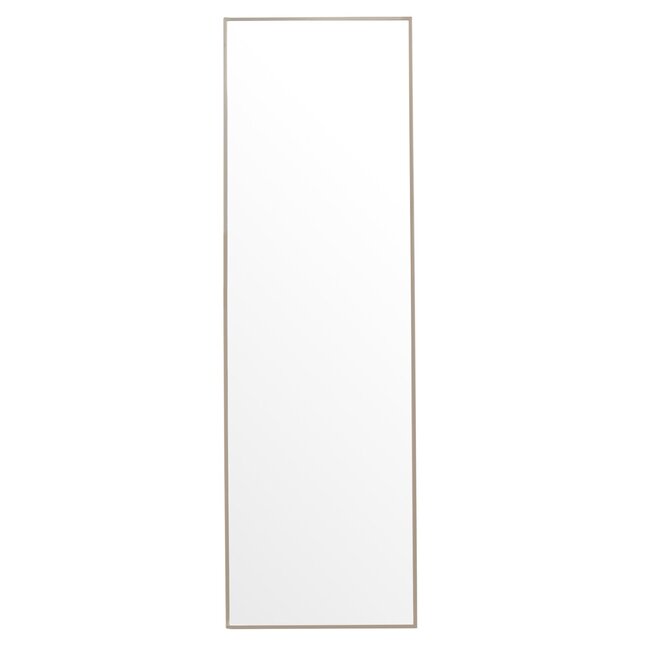 Großer Spiegel Orlando 195 x 55 Beige Aluminium