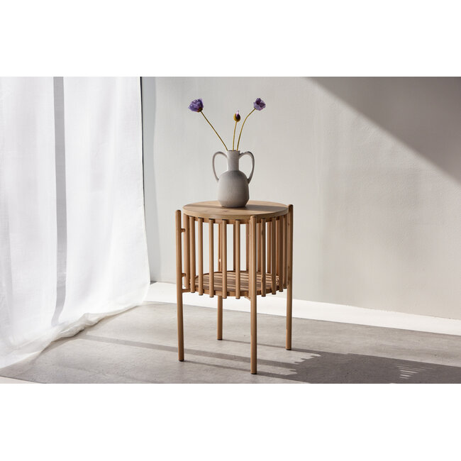 Beistelltisch Rubbo – Runder Tisch