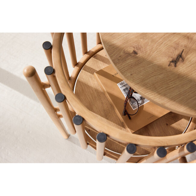 Beistelltisch Rubbo – Runder Tisch