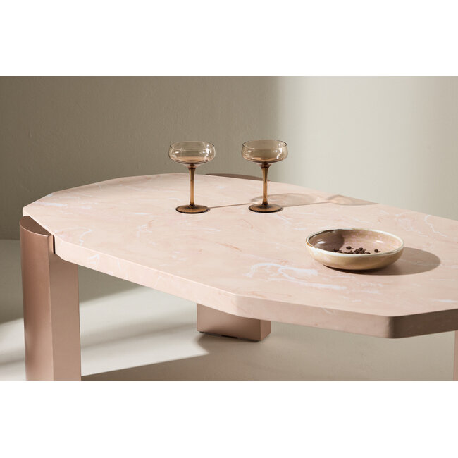 Sofa-Tisch Kres - Couchtisch Pink