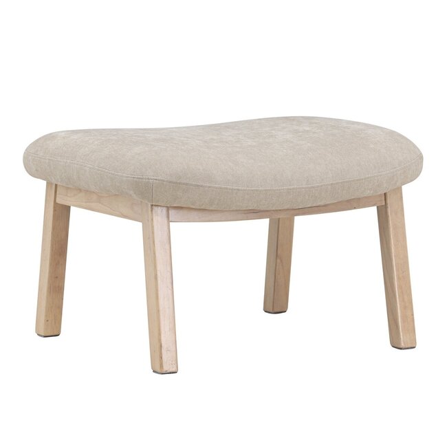 Hocker Rile Beige