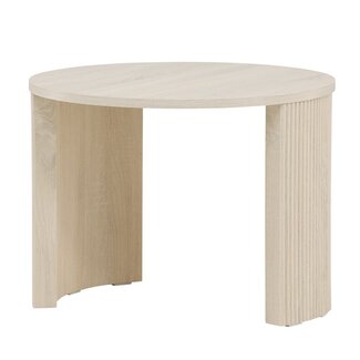 Venture Home Sofa-Tisch Bristol  Ø60×45 cm Natürlich