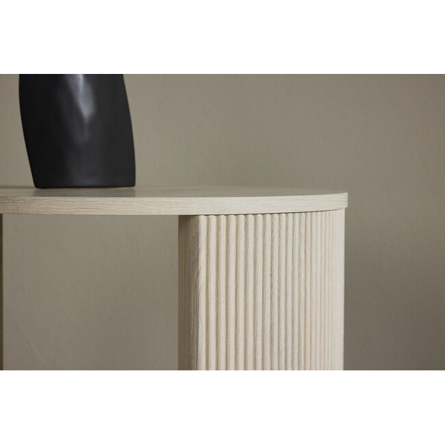 Sofa-Tisch Bristol  Ø60×45 cm Natürlich