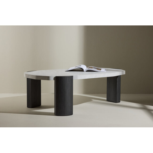 Sofa-Tisch Kres - Couchtisch Beige