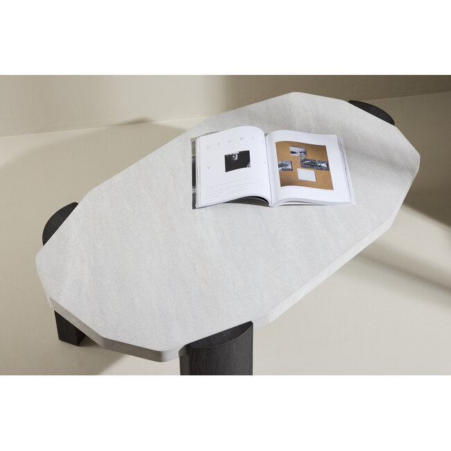 Sofa-Tisch Kres - Couchtisch Beige