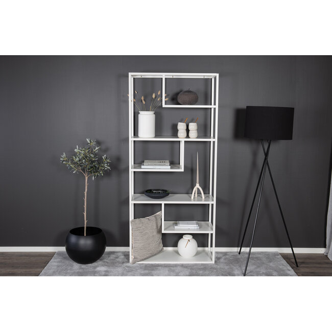 Regal Staal Weiß 190x85 cm