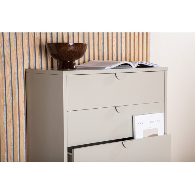 Stilvolle Schubladenschrank Piring Beige