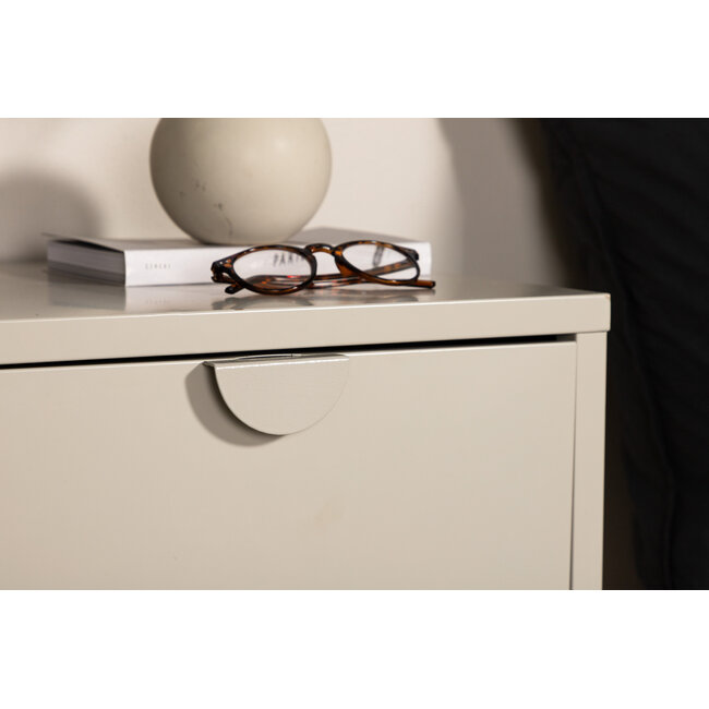 Nachttisch Piring Beige