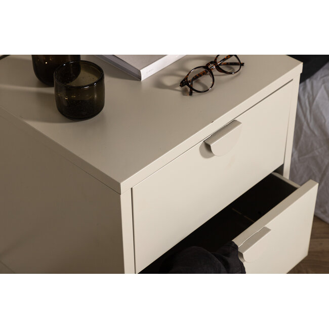 Nachttisch Piring Beige