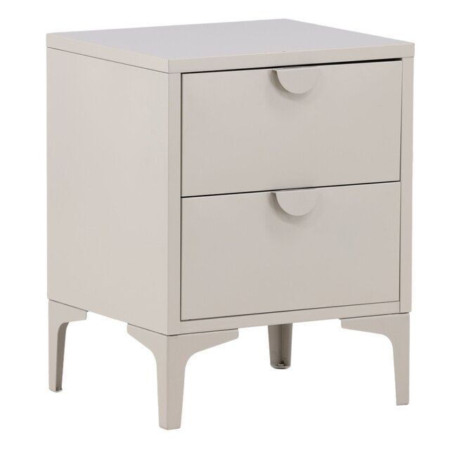 Nachttisch Piring Beige