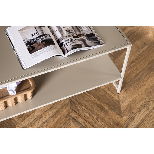 Sofa-Tisch Staal - Couchtisch Weiß