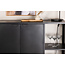 Vitrinenschrank Piring Schwarz