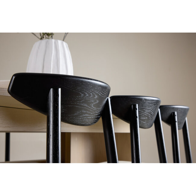 7-tlg. Essgruppe Tyresö mit Stuhl Ven Natürlich