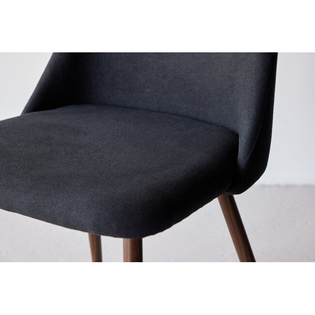 2er Set Esszimmerstuhl Night Schwarz