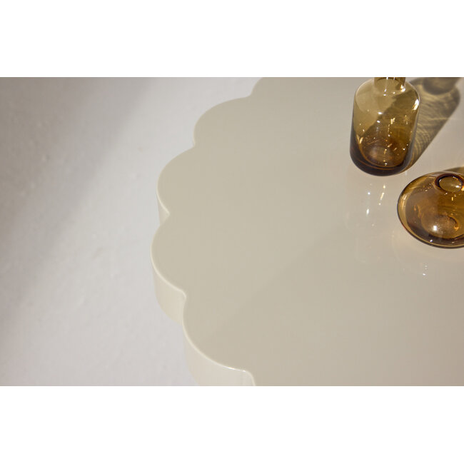 Beistelltisch Krull Ø45 cm Beige