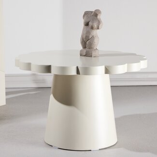 Venture Home Sofa-Tisch Krull  Ø70 cm Beige