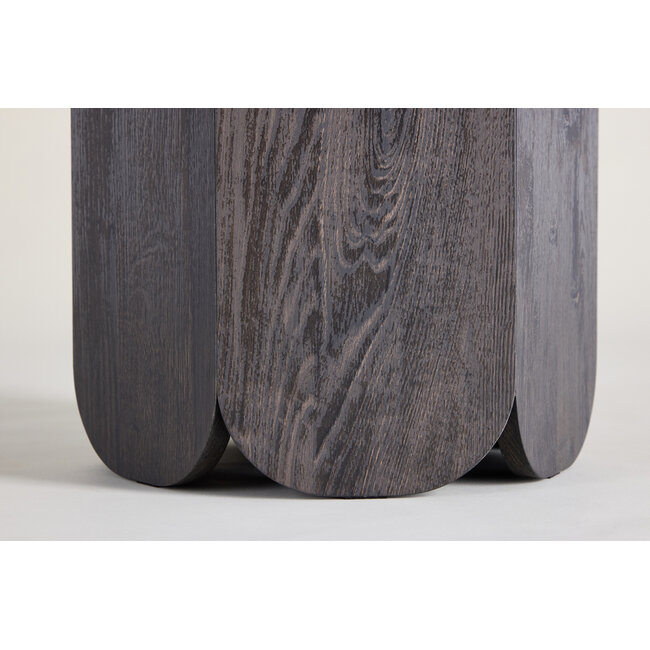 Sofa-Tisch Tekla Schwarz 60cm