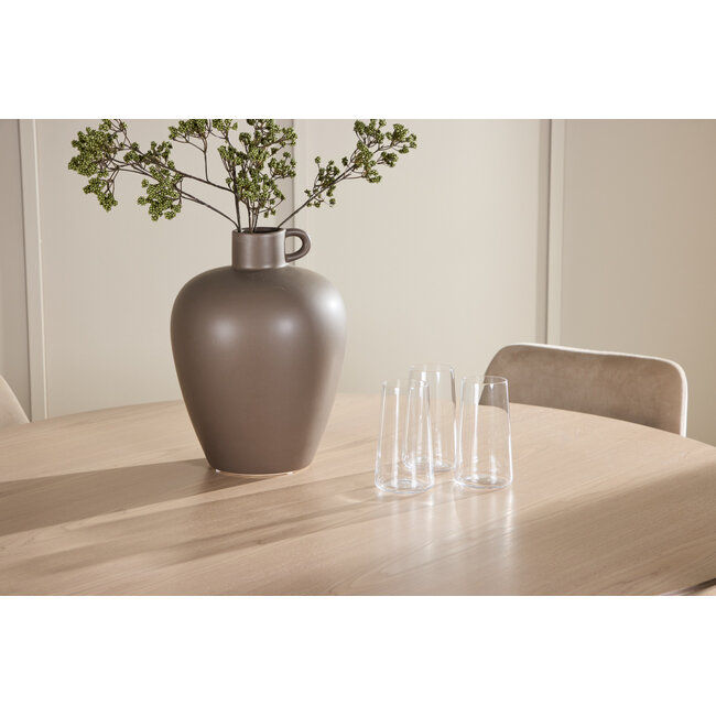 5-tlg. Esstisch Flora mit Night Stuhl