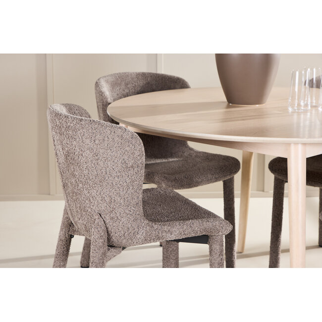 5-tlg. Esstisch Flora mit Astoria Stuhl