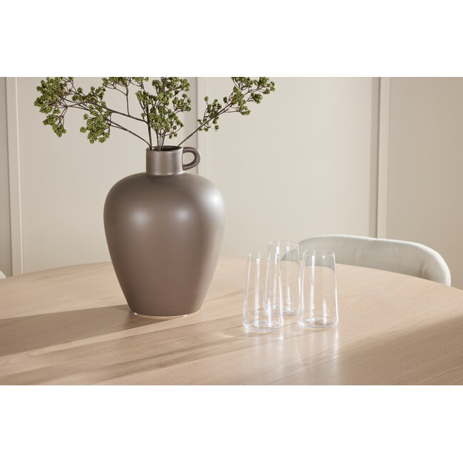 5-tlg. Esstisch Flora mit Lilja Stuhl