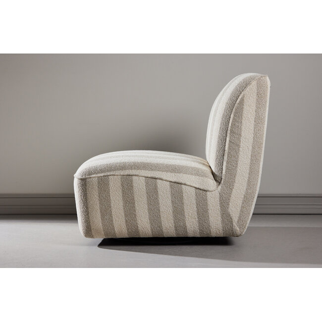Sessel My Beige-Weiß – Moderner Loungesessel
