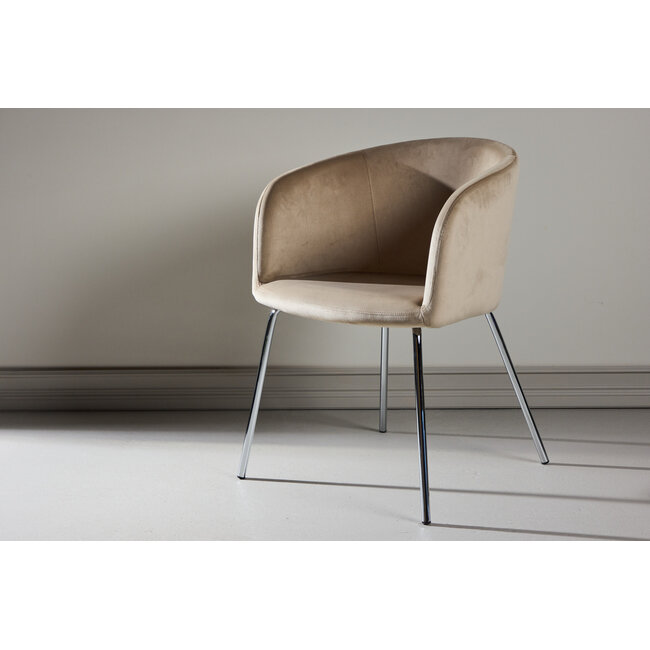 Armlehnstuhl Berit Beige
