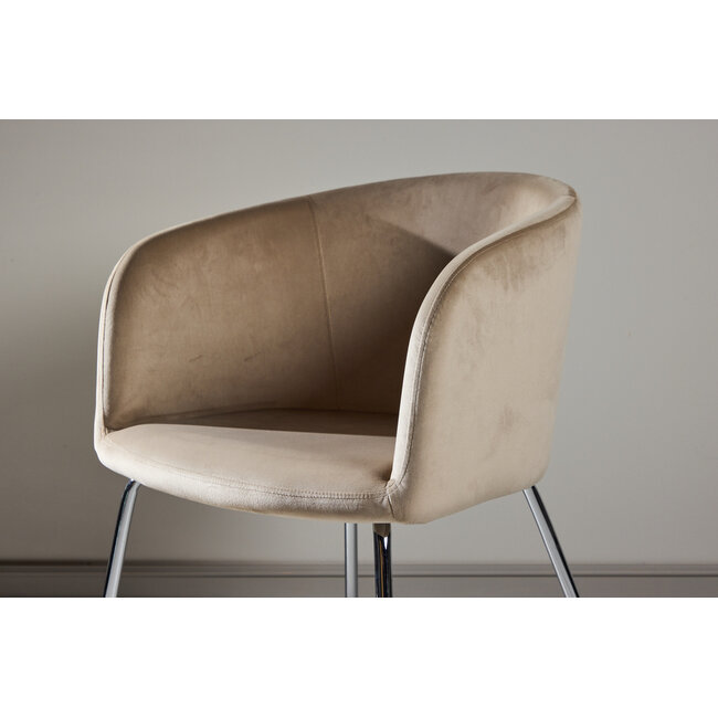 Armlehnstuhl Berit Beige