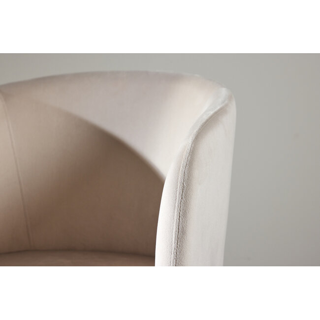 Armlehnstuhl Berit Creme