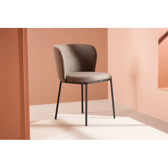 7-tlg. Set Esstisch Copenhagen mit Edina Stuhl