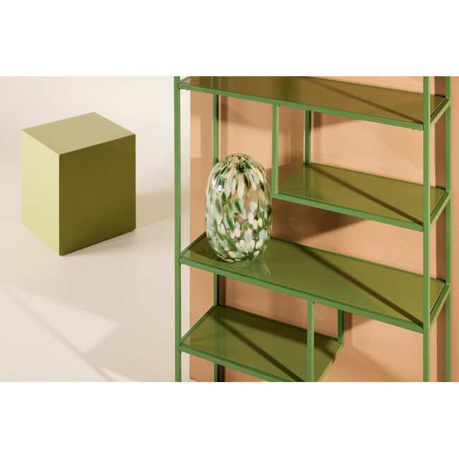 Regal Staal Grün 164x80 cm