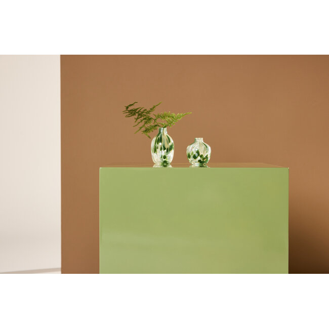 Sofa-Tisch York Grün – Quadrat Couchtisch